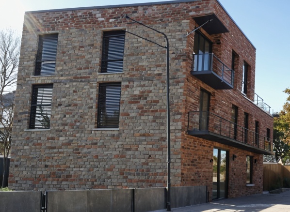 investment building facade update