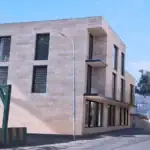 Tbilisi Real Estate Project Update – Travertine facade render of investment property in tbilisi - Commercial property for sale