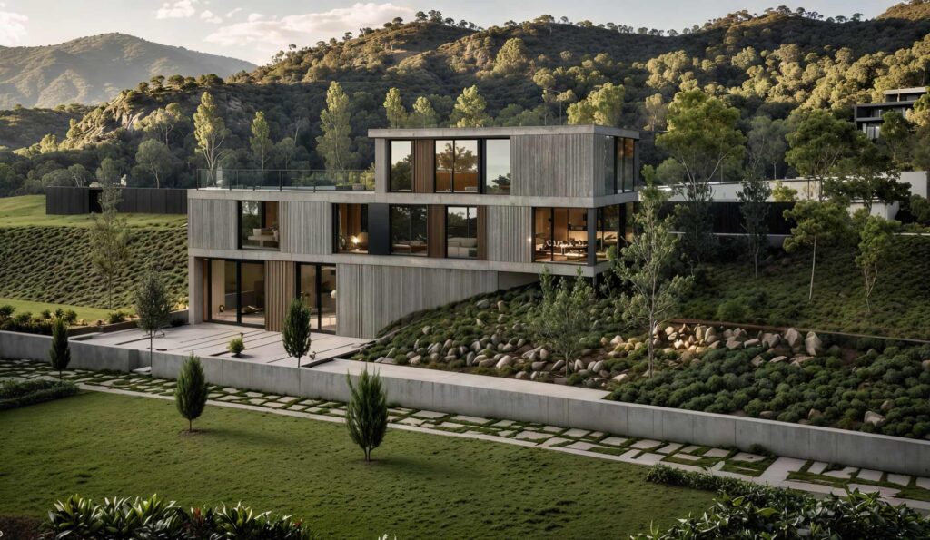 Lisi Lake Tbilisi real estate investment property with modern architecture